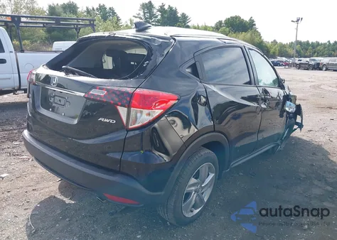 2019 Honda Hr-V Ex-L z USA, uszkodzony, nr VIN 3CZRU6H71KM733278